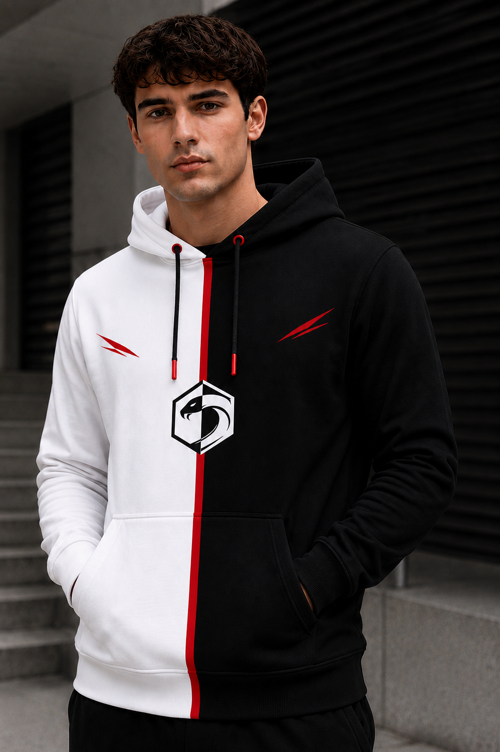 Sweat à capuche Split Strike